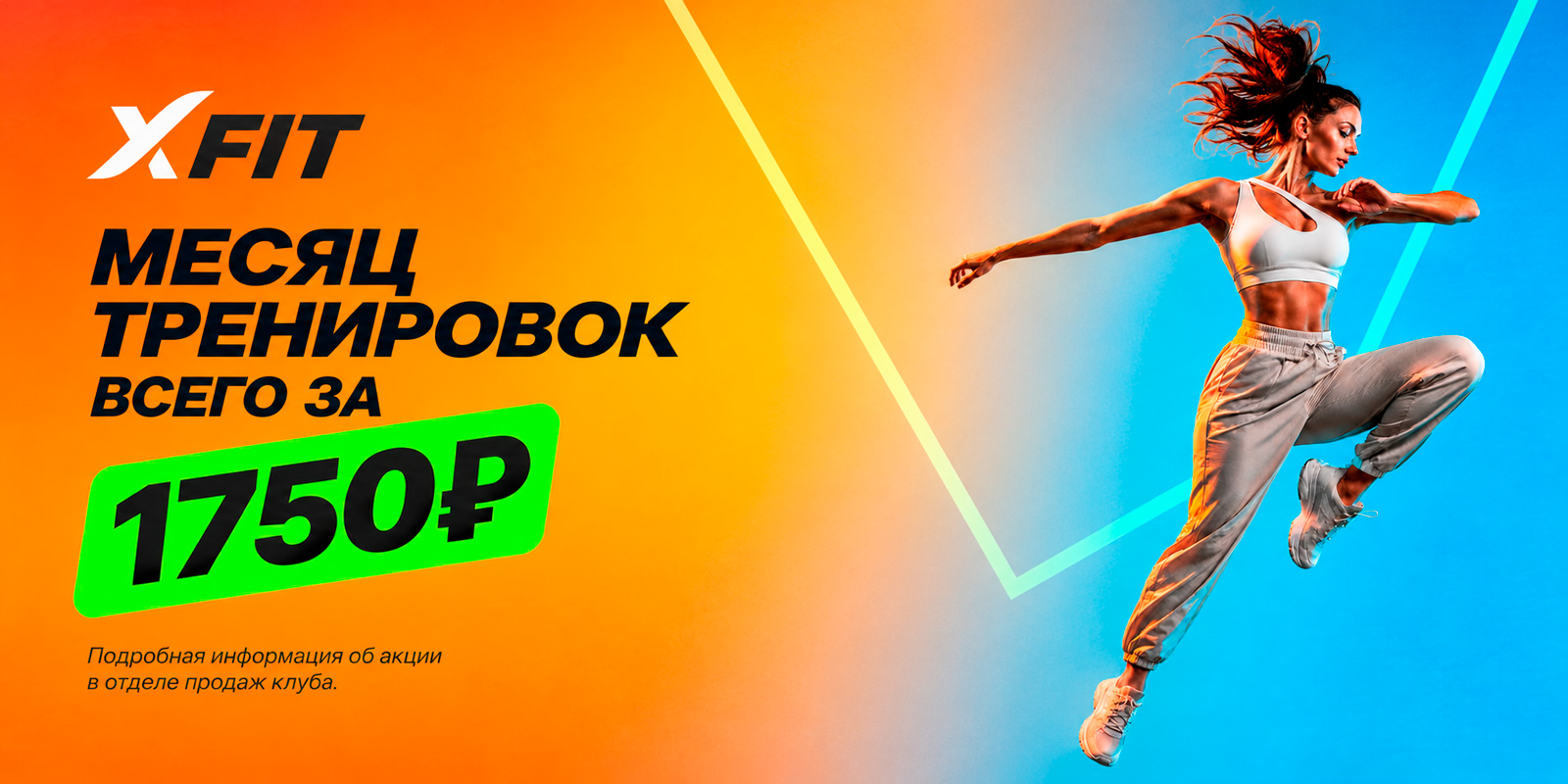 Графический баннер XFIT FIT